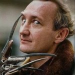 Robert Englund Freddy glove meme