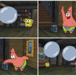 Two Giant Paint Bubbles