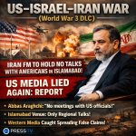 US–Israel–Iran War (World War 3 DLC) Iran FM to hold no talks wi
