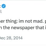 dril: not mad