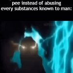 Title⁵ | How mfs in high school will look at you when you use the bathroom to pee instead of abusing every substances known to man: | image tagged in gifs,funny,meme,memes,funny meme,funny memes | made w/ Imgflip video-to-gif maker