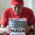 MAGA tears Liquor pistol ballcap crying weak
