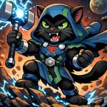 Ronan the Destroyer (Black Cat)