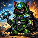 Ronan the Destroyer (Black Cat)