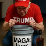 MAGA tears Liquor pistol ballcap crying weak