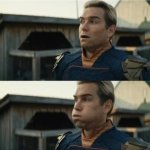 Stressed Homelander 2 panels