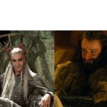 Thranduil and Thorin