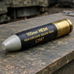 105mm HESH