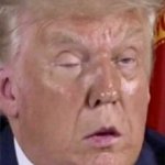 Trump sleepy