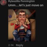 let's just move on meme
