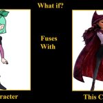 Amity Blight Fuses With Billie Doe | image tagged in blank fusion meme,hexed,the owl house,amity blight,billie doe,teenage girl | made w/ Imgflip meme maker