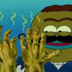 spongebob stinky hands