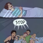 Stop Talking sleepover