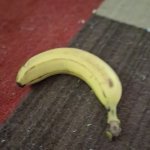 Bananan on the ground