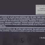 CBFE VHS Tape Label Logo (USA) (2000-Present)