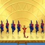 Kuzco dance soldiers