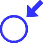 blue arrow circle