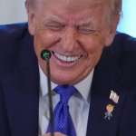 Trump laughing