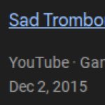 Sad trombone