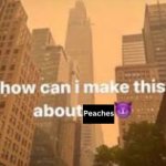 how can i make this about Peaches