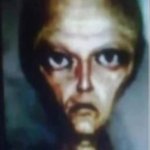 Deadpan alien