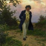 Beethoven Walking in the Countryside