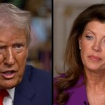 Donald Trump Norah O'Donnell  60 Minutes interview 27APR2026 meme
