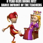 I rememberd it happened | 8 year olds doing just dance infront of the teachers | image tagged in gifs,fun,school,just dance,relatable | made w/ Imgflip video-to-gif maker