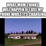 Blow,kaboom | What mom thinks will happen if i use my phone while its charging | image tagged in gifs,explode | made w/ Imgflip video-to-gif maker