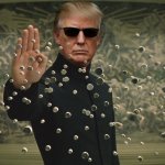 Trump Stops Bullets meme