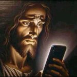 Disappointed Phone Jesus