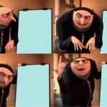 Opposite Gru's Plan template