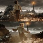 Frodo nailed at mordor