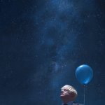 Boris Johnson looking at sky