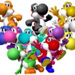 Yoshi and his pals meme