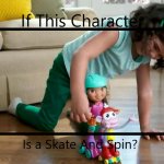 If This Character is a Skate And Spin? meme