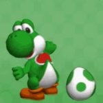 Yoshi Dancing with Egg meme