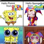 SpongeBob X pomni
