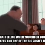 Relatable? | That feeling when you check your pockets and one of the big 3 isn't there | image tagged in gifs,funny | made w/ Imgflip video-to-gif maker