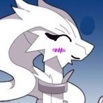Verita the Reshiram very happy