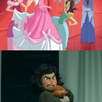 Mabel Tanaka hates Stepsisters tears Cinderella's dress | Leave Cinderella alone | image tagged in who hates stepsisters tears cinderella's dress,disney,pixar,hoppers,cinderella,deviantart | made w/ Imgflip meme maker