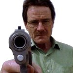 Walter White About to Shoot