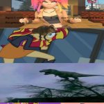 Kolton got to it | image tagged in ruin this fill in meme 204,deviantart,smg4,tadc,trex,withered bonnie | made w/ Imgflip meme maker