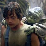 Luke skywalker and yoda