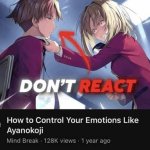 Dont react meme