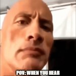 ayo what | pov: when you hear someone saying something sus | image tagged in gifs,the rock | made w/ Imgflip video-to-gif maker