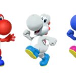 Red, White, and Blue Yoshies meme