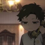 On the phone