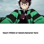 Tanjiro Headbutts Who ? meme