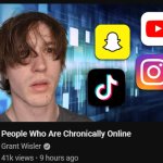 people who are chronically online meme